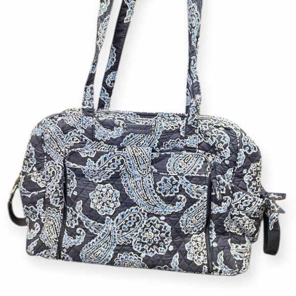 VERA BRADLEY Women’s Blue & White Collegiate Penn State “Blue Bandana” Quilted S - Picture 8 of 9